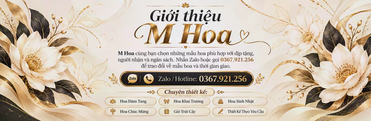 Ảnh bìa Shop hoa tươi Xã Đông Hiệp Cần Thơ - Tư vấn mẫu hoa hợp ngân sách